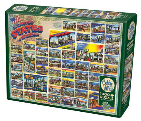 Vintage American Postcards 1000pc