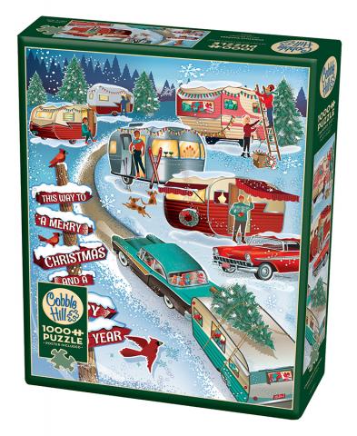 Christmas Campers 1000pc